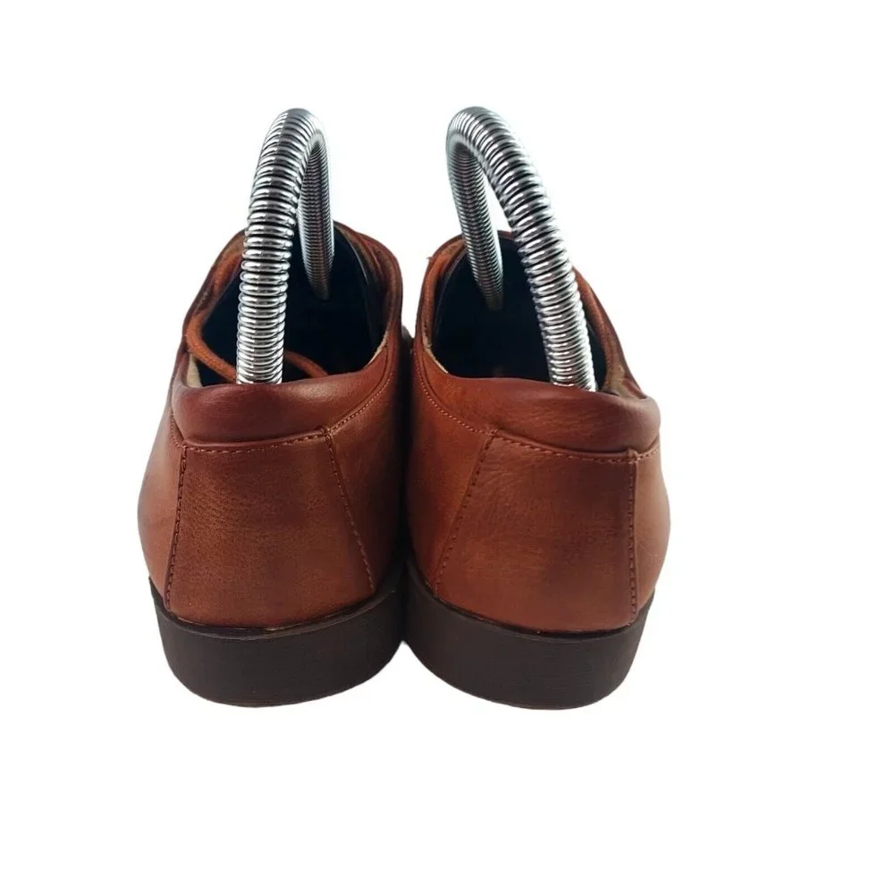 Kenneth Cole Reaction Kids Size 3 Brown Lace‎ Up Square Toe Oxford KCR181-144